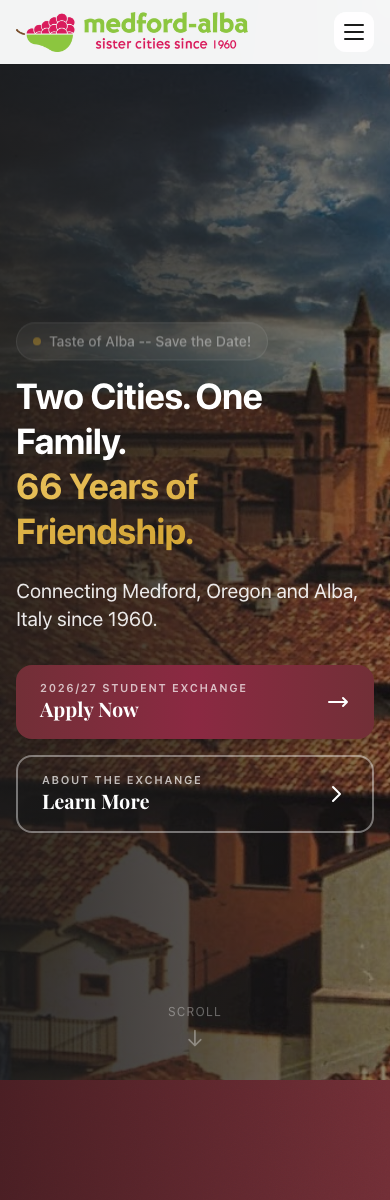Modernized mobile homepage after Valyou redesign